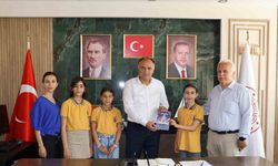 Sinop’ta ilkokul öğrencilerinin uzay yolculuğu: Hikayelerini kitaplaştırıp sunum yaptılar