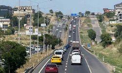 Tekirdağ-İstanbul yolunda dönüş yoğunluğu başladı