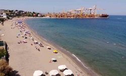 Tekirdağ’da bayramda plajlar doldu taştı