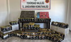 Tekirdağ’da kaçak alkol ve tütün operasyonu