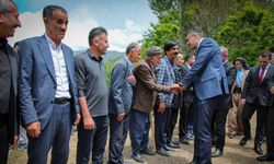 Vali Çelik’ten köy ziyareti
