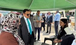 Vali Musa Işın, ADEM projesi kapsamında hazırlanan el emeği ürünler sergisini ziyaret etti