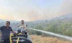 Yangın bölgesine hiç tereddüt etmeden tüm imkanlarıyla gitti