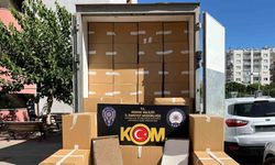 Adana’da 17 milyon TL değerinde kaçak sigara ele geçirildi