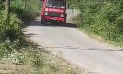 Çaycuma’da çöp yangını ormana sıçradı, 2 dönüm arazi zarar gördü