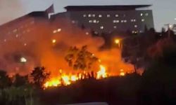 Darıca Millet Bahçesi’nde çıkan yangın söndürüldü