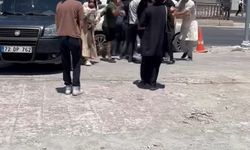 Elazığ’da kaza sonrası kavga kameralara yansıdı
