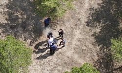 Kırşehir’de ormanlık alanlarda dron destekli denetim