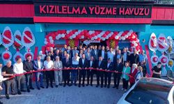 Kızılelma yüzme havuzu hizmete açıldı