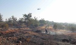 Mersin’deki orman yangınına 3 helikopter ve arazözlerle müdahale ediliyor