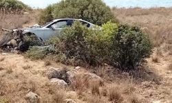 Otomobiliyle kaza geçiren polis, hayatını kaybetti