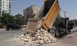 Seyir halindeki kamyonda yangın paniği