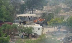 Silifke’deki orman yangınıyla mücadele devam ediyor: 526 personel sahada