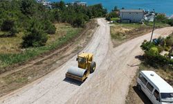 Sinop’ta asfalt mesaisi