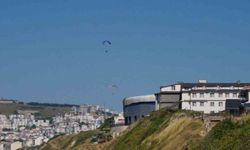 Sinop’ta yamaç paraşütü etkinliği