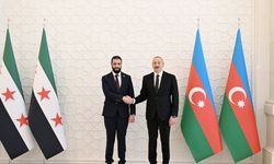 Suriye Devlet Başkanı eş-Şara, Aliyev ile bir araya geldi