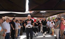 Trafik kazasında hayatını kaybeden komiser son yolculuğuna uğurlandı