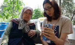 Zübeyde nine, köyünden doktora görüntülü ulaşıp muayene oldu
