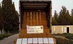 Adana’da 6 milyon 500 bin adet makaron ele geçirildi