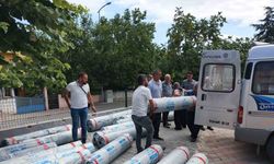 Çiftçilere sera naylonu desteği