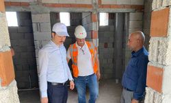 Digor’da Cami yapımı devam ediyor
