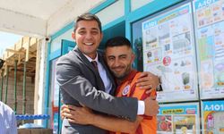 Hamur Kaymakamı Mahir, veda etti