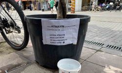 Hayvansever vatandaşın kibar uyarı yazısı görenleri gülümsetti