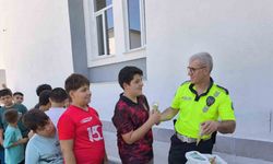 İl Emniyet Müdürlüğü tarafından trafik kuralları eğitimi verildi