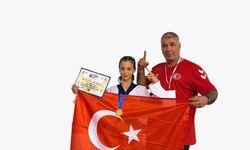 Kadriye Kurtoğlu’nun altın madalya kazandı