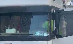 Kalp krizi geçiren tır sürüsü otomobile çarptı: 2 yaralı