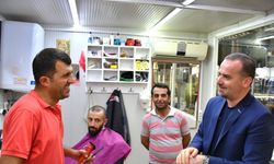 MAGİNDER Başkanı Karademir Kanalboyu esnafı ile bir araya geldi