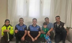 Polisler otomobilin çarptığı çocuğu unutmadı