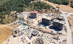 Söğüt 2. Etap TOKİ konutlarında çalışmalar tüm hızıyla sürüyor