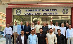 Van TSO heyetinden Edremit Körfezi Vanlılar Derneği’ne anlamlı ziyaret