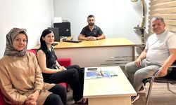 Yeşilay’dan İHA Adıyaman Bürosu’na ziyaret