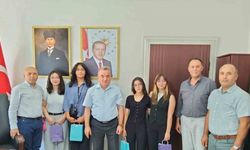 YKS birincileri Kaymakam Öztürk ile buluştu