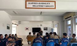 Jandarma personeline av sezonu eğitimi verildi