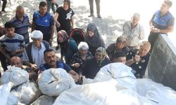Vatandaşlara ücretsiz patates dağıtıldı
