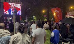 Yağmura rağmen büyük heyecan