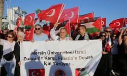 Mersin Üniversitesi, Gazze İçin Kararlılık Yürüyüşünde