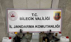 Bilecik’te kaçak sahte alkol operasyonu