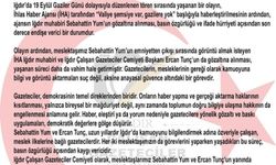 Iğdır Çalışan Gazeteciler Cemiyeti’nden iki gazetecinin gözaltına alınmasına tepki