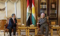 Şırnak Valisi Ekici, Irak’ta Mesut Barzani ile görüştü
