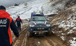 Tunceli’de ekipler hastalanan kadın için seferber oldu
