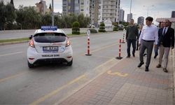 İl Millî Eğitim Müdürü Özdemirci, Direksiyon Sınav Alanını İnceledi