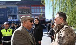 Ağrı Emniyet Müdürü Önder, Eski Van Caddesi’nde trafik denetimlerinde bulundu
