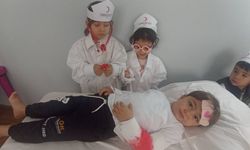 Anamur’da miniklerden ’Kızılay Haftası’ etkinliği