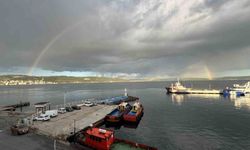 Çanakkale Boğazı’nda çifte gökkuşağı