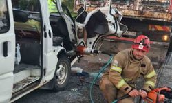 Edremit'te zincirleme kaza: 6 yaralı