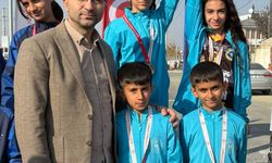 Elazığ 1. etap kros yarışmasında bölge birincisi